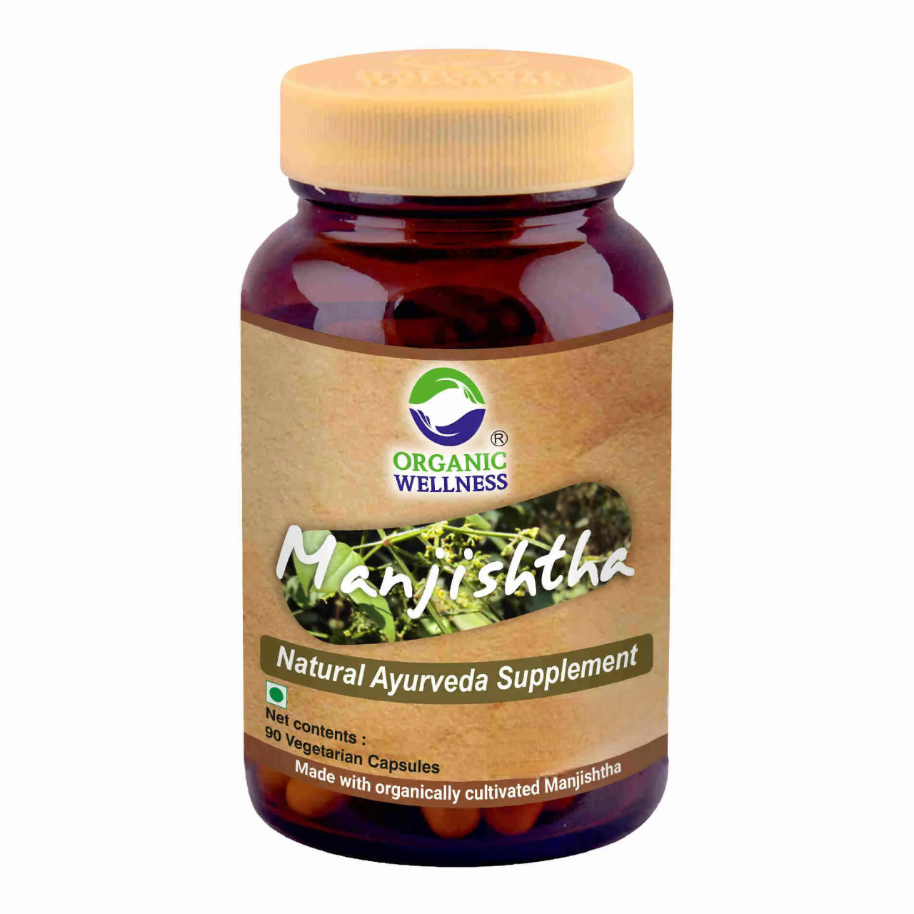 Organic Wellness Manjishtha Vegetarian Capsules 