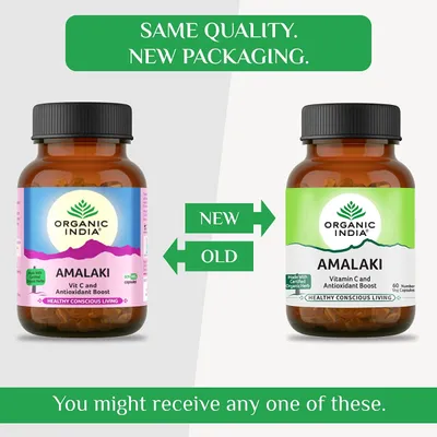 Organic India Amalaki Capsules - Grab2buy