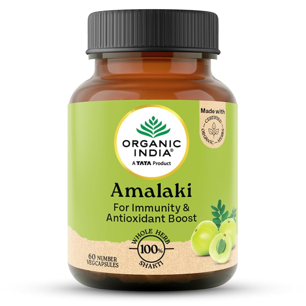 Organic India Amalaki Capsules 