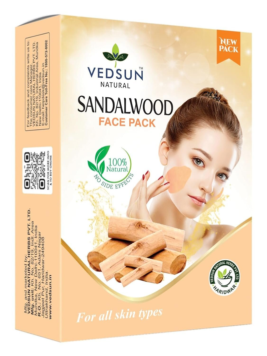Vedsun Naturals Chandan Face Pack Powder 
