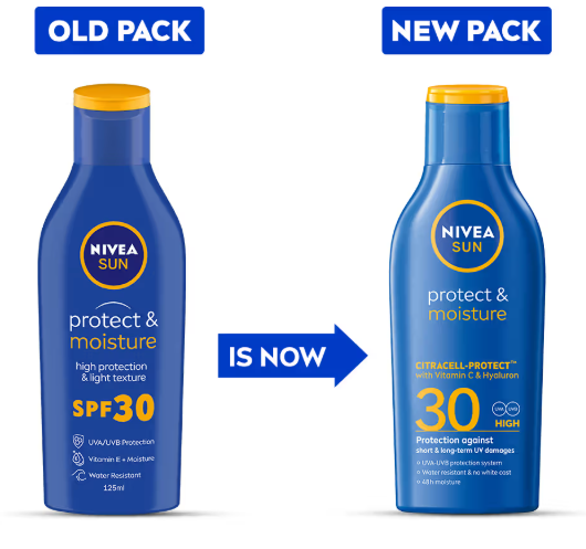 Nivea Protect & Moisture Sun Lotion SPF 30  Grab2Buy Nivea Grab2Buy