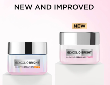 L'Oreal Paris Glycolic Bright Day Cream With SPF 17  Grab2Buy L'Oreal Paris Grab2Buy