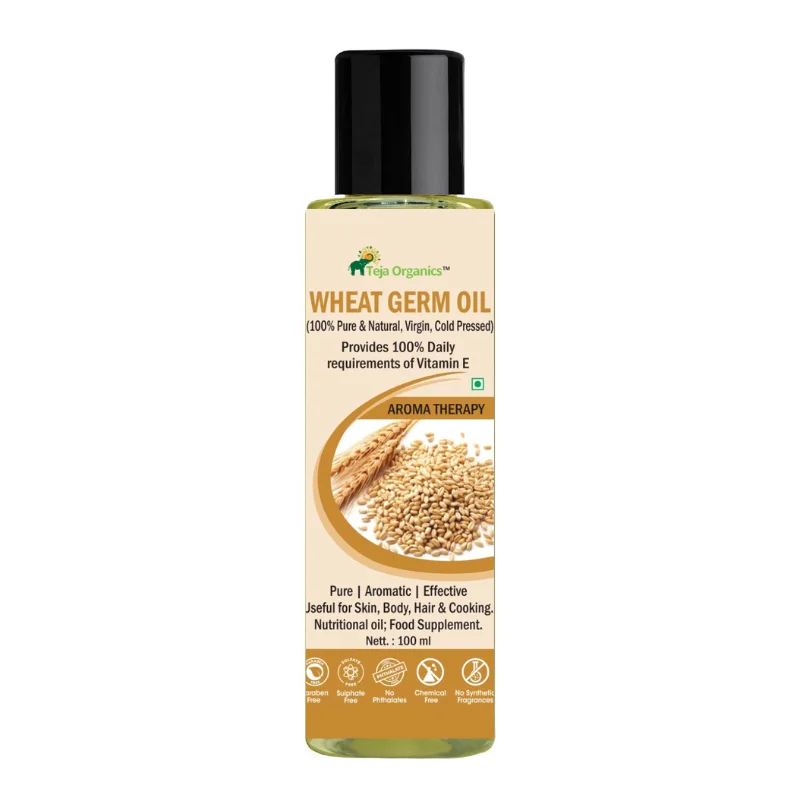 Teja Organics Wheat Germ Oil  Grab2Buy Teja Organics Grab2Buy