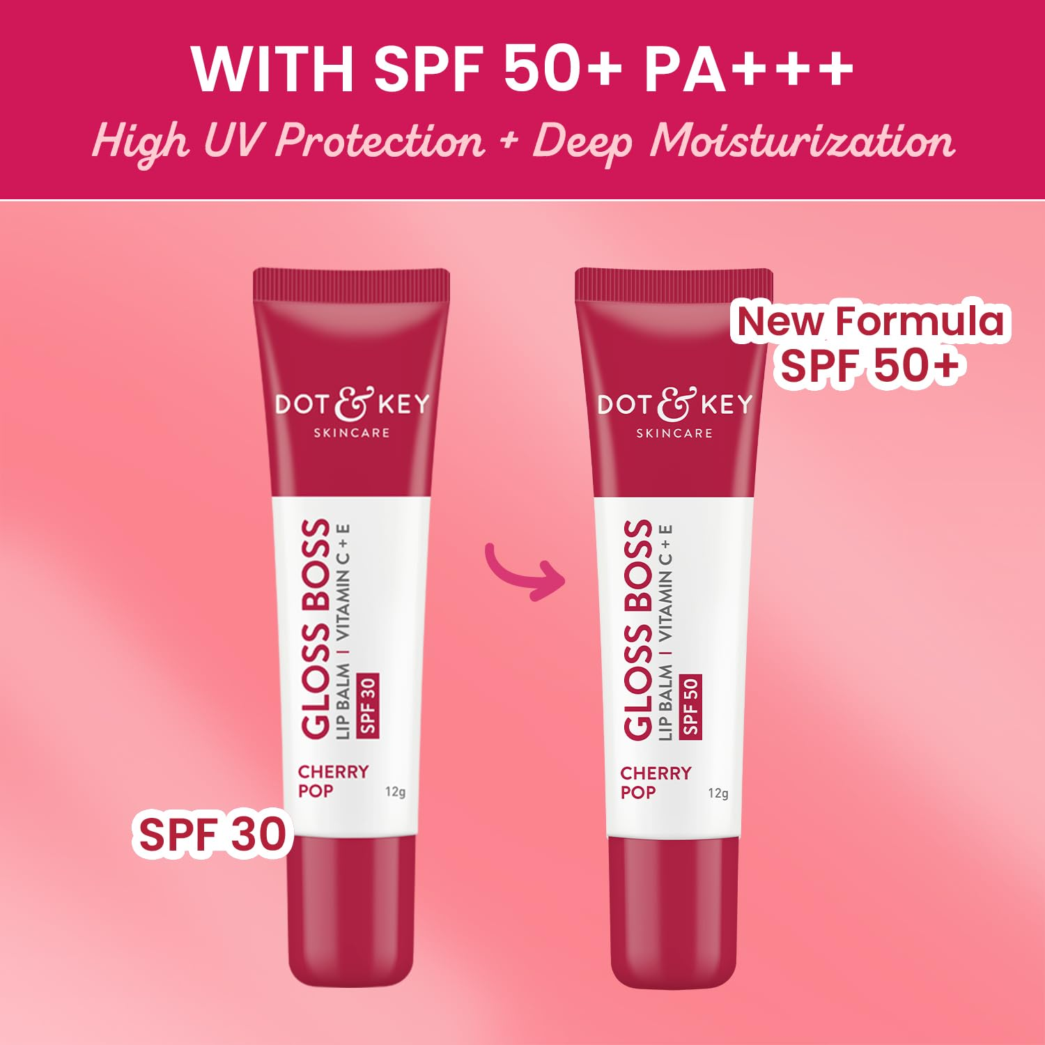 Dot & Key Gloss Boss Cherry Lip Balm 