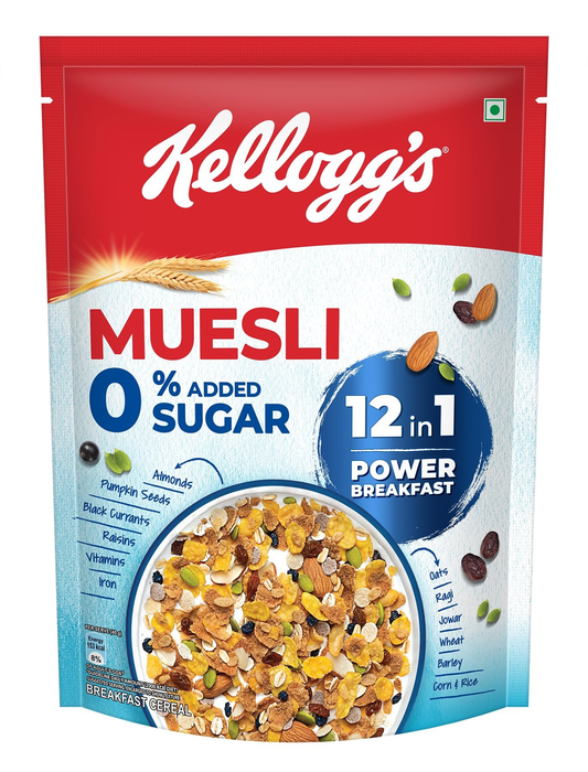 Kellogg's Muesli 0% Added Sugar 