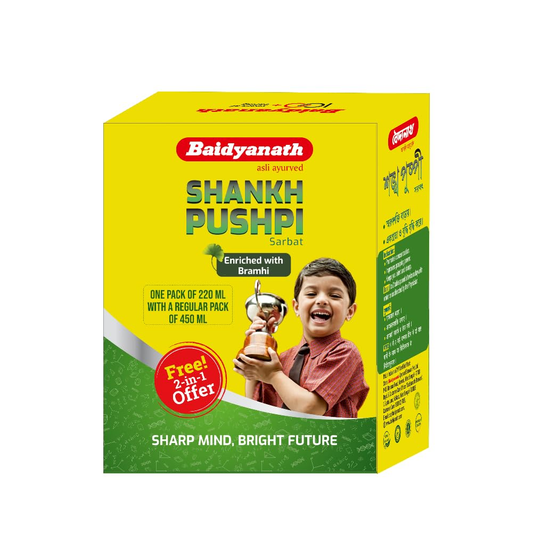 Baidyanath Shankhapushpi Sharbat - 450 ml 