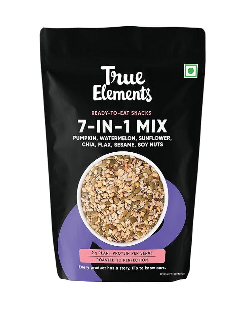 True Elements 7 in 1 Super Seeds & Nut Mix  Grab2Buy True Elements Grab2Buy