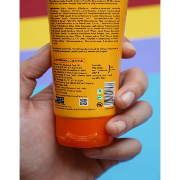 VLCC De Tan Sunscreen Gel Creme, SPF 50  Grab2Buy VLCC Grab2Buy
