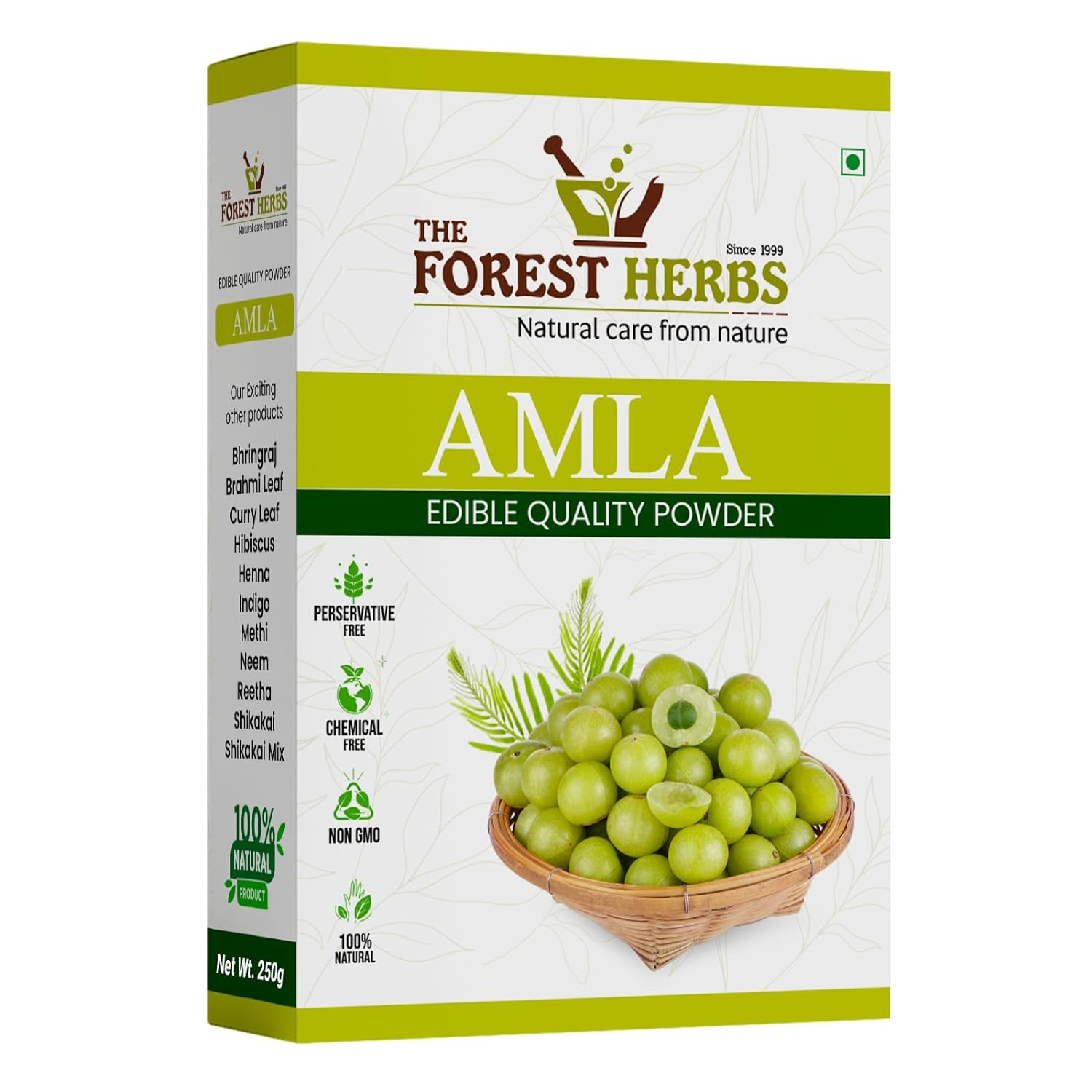 Forest Herbs Amla Hair Care Powder - Grab2buy