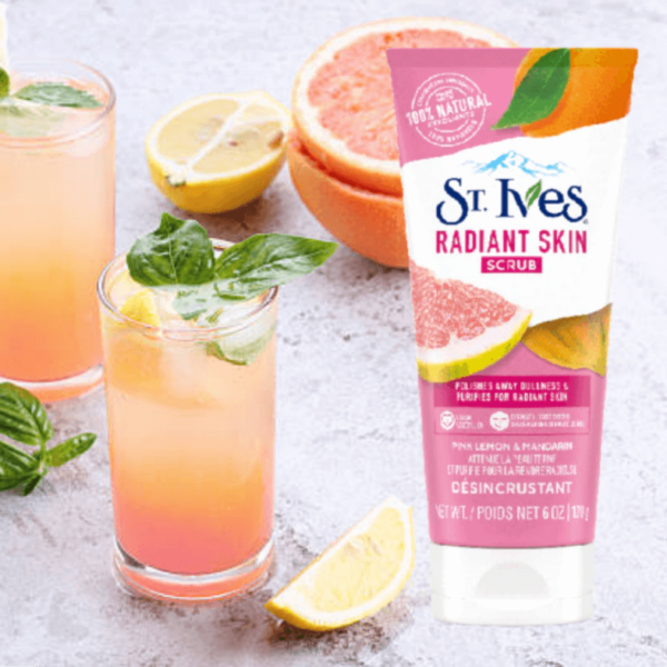 St. Ives Radiant Skin Pink Lemon and Mandarin Orange Scrub 