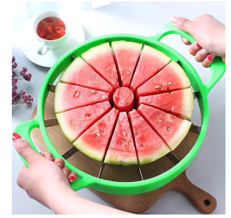 Stainless Steel - Watermelon Cutter Slicer | Grab2Buy