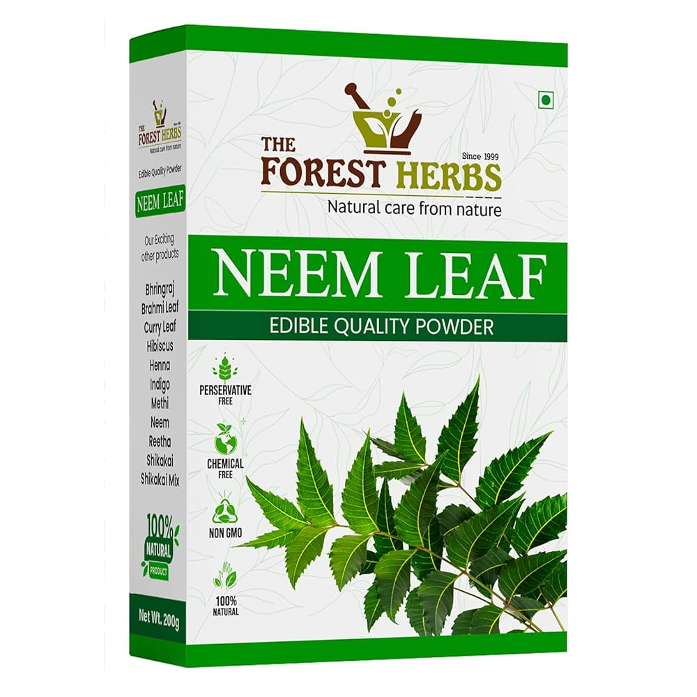 Forest Herbs Neem Hair & Face Care Powder 