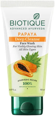 Biotique Bio Papaya Visibly Flawless Skin Face Wash  Grab2Buy Biotique Grab2Buy