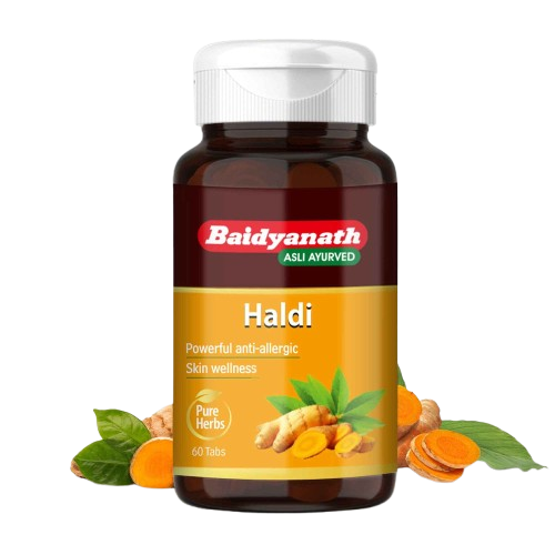 Baidyanath Kolkata Haldi Tablets 