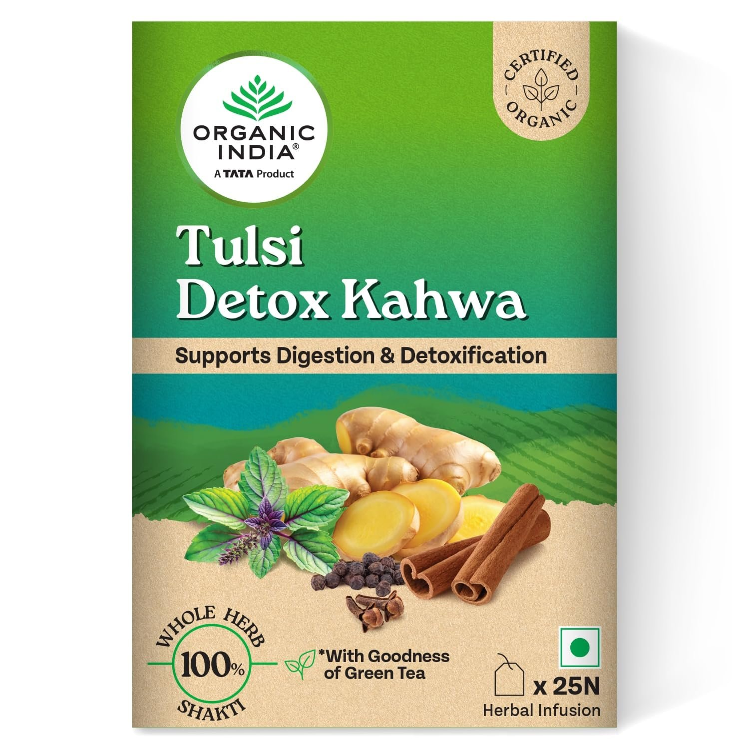 Organic India Tulsi Detox Kahwa 