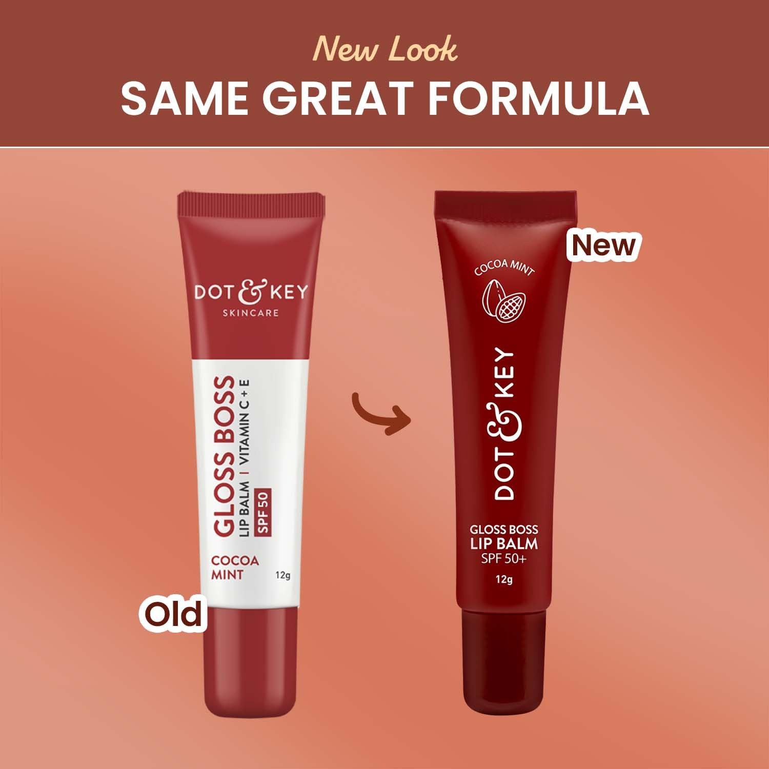 Dot & Key Gloss Boss Cocoa Mint Lip Balm  Grab2Buy Dot & Key Grab2Buy