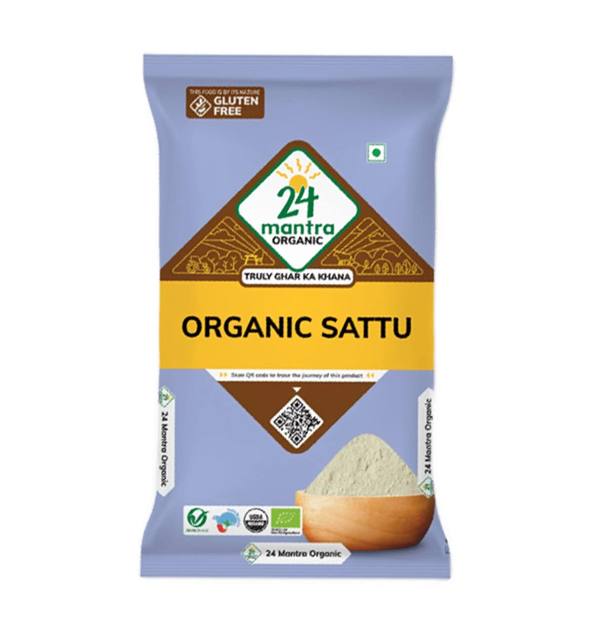 24 Mantra Organic Sattu 
