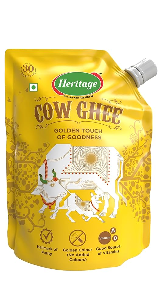 Heritage Cow Ghee | Pure,Fresh & Aromatic Ghee | Homemade Cow Desi Ghee 