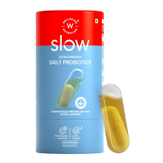 Wellbeing Nutrition Slow | Gut Health Capsules 