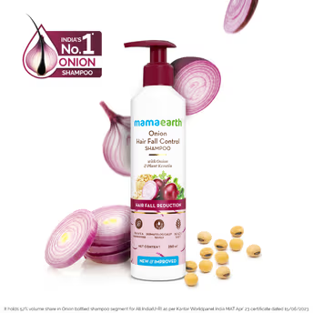 Mamaearth Onion Shampoo For Hair Fall Care Genie India