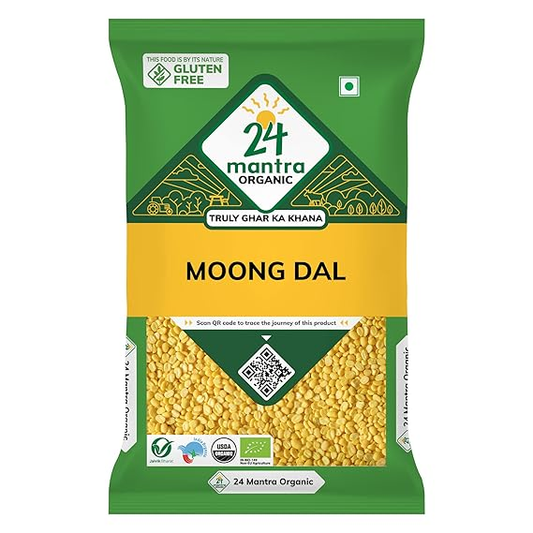 24 Mantra Organic Moong Dal - Grab2buy
