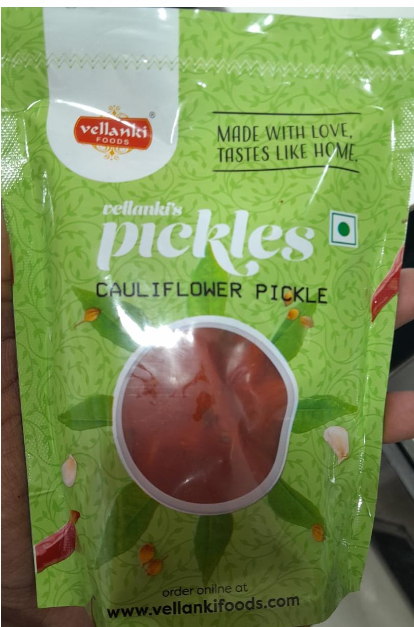 Vellanki Foods - Cauliflower Pickle / Gobhi Ka Achaar 