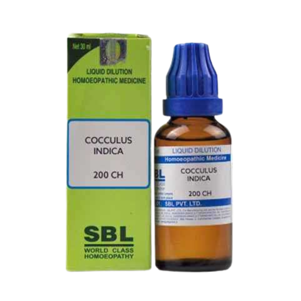SBL Homeopathy Cocculus Indicus Dilution - Grab2buy