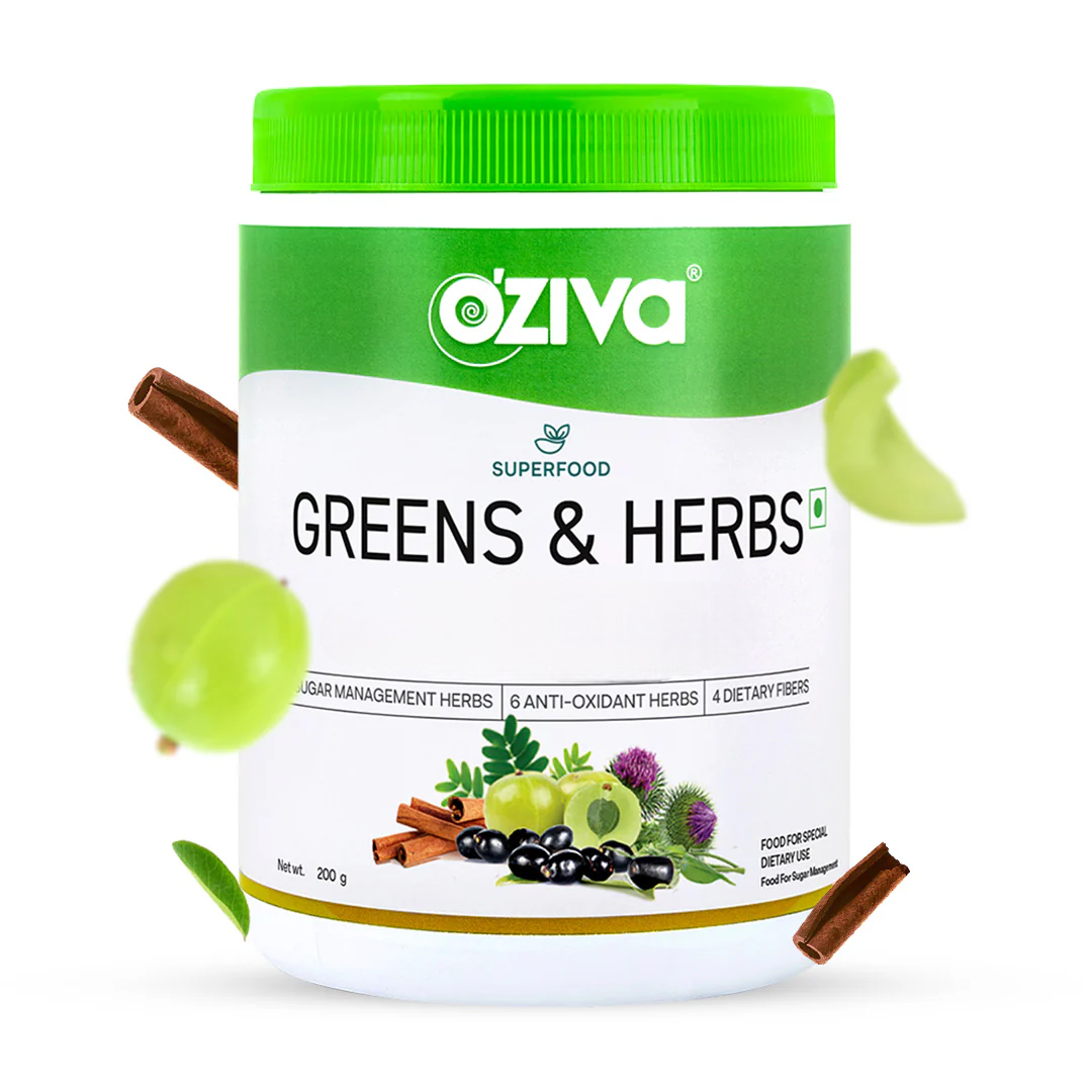 OZiva Superfood Greens & Herbs 