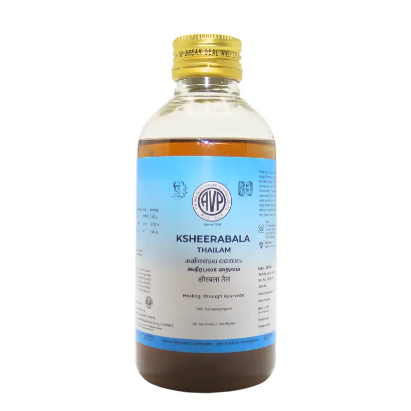 AVP Ayurveda Ksheerabala Thailam 