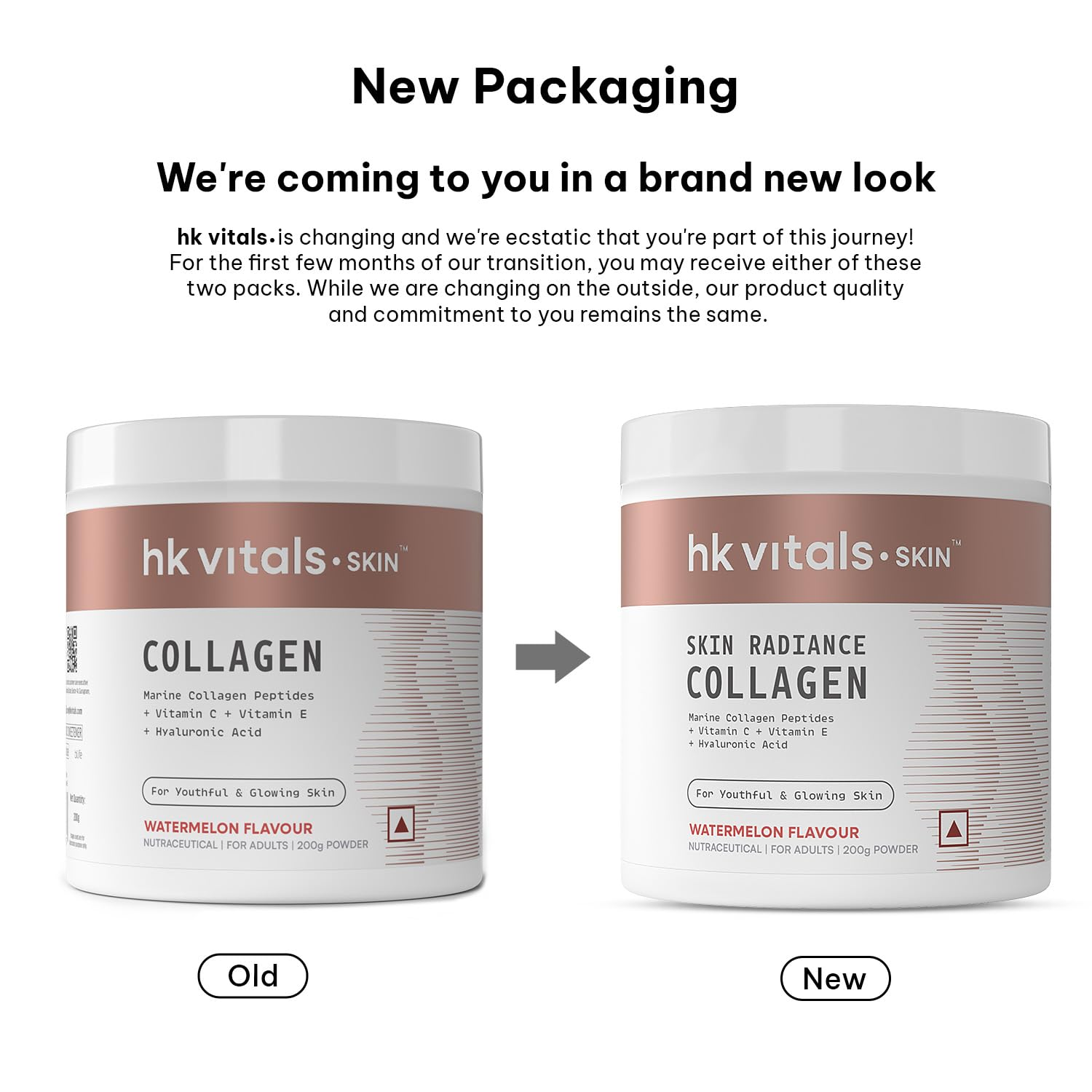 HK Vitals Skin Radiance Collagen Powder - Watermelon 