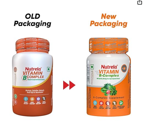 Patanjali Nutrela Vitamin B-complex Capsules Genie India