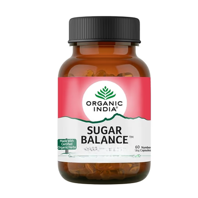 Organic India Sugar Balance Capsules 