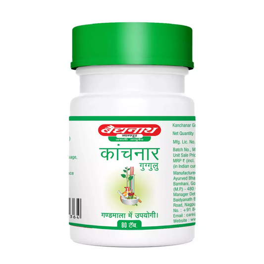 Baidyanath Nagpur Kanchanar Guggulu 