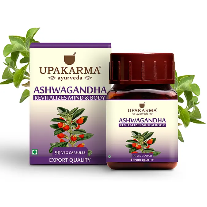Upakarma Ayurveda Ashwagandha Capsules UPAKARMA AYURVEDA