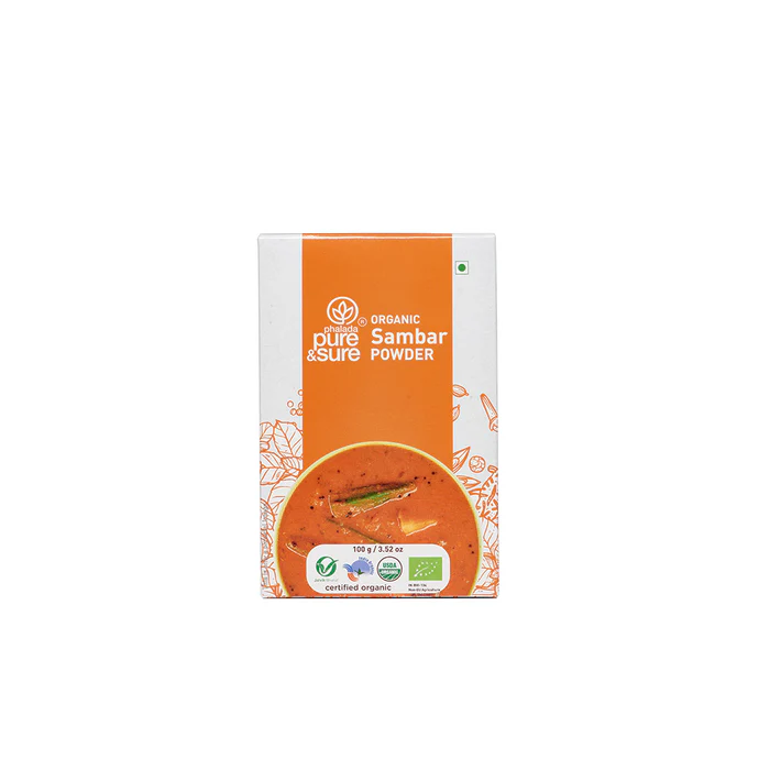 Pure & Sure Organic Sambar Powder Genie India