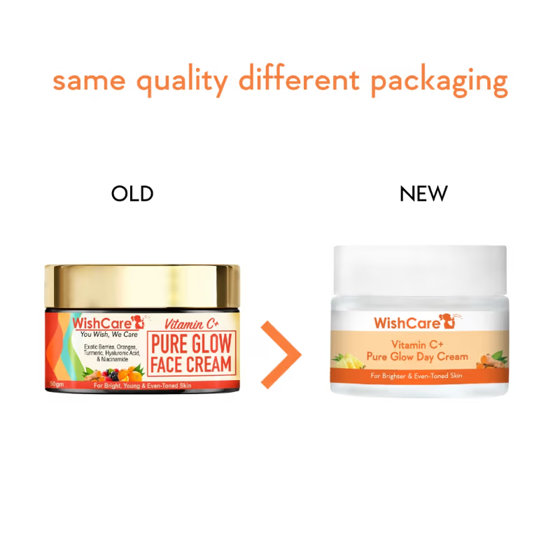 Wishcare Vitamin C+ Pure Glow Face Cream  Grab2Buy Wishcare Grab2Buy