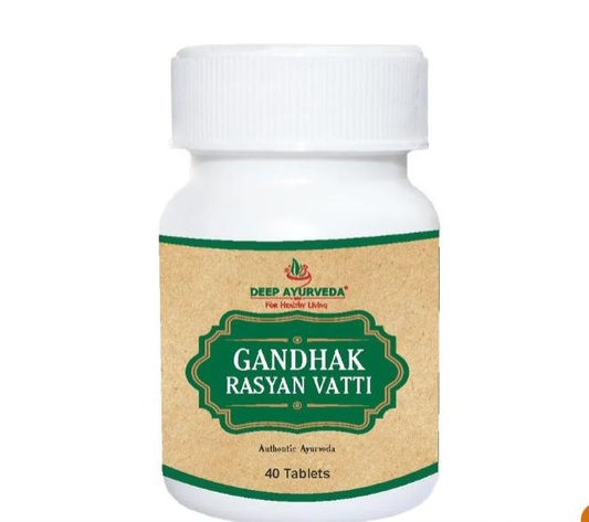 Deep Ayurveda Maha Gandhak Rasa Tablets 