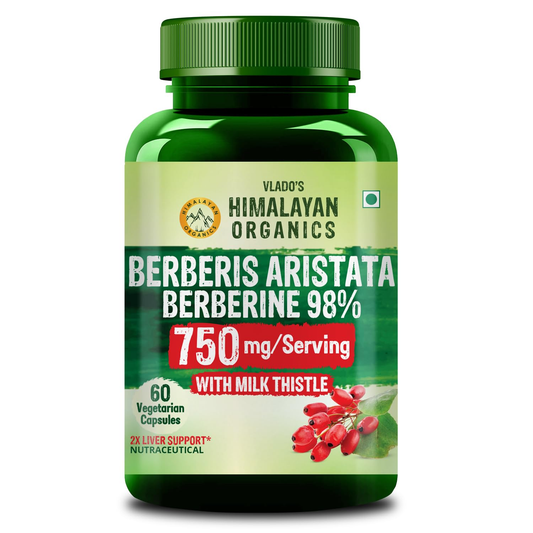 Himalayan Organics Berberis Aristata Capsules 