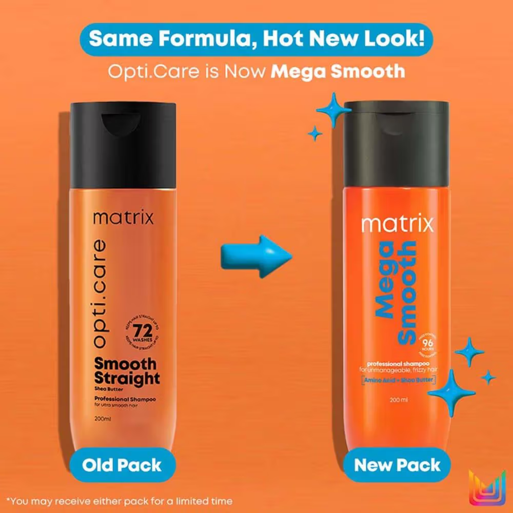 Matrix Opti. Care Smooth Straight Professional Ultra Smoothing Shampoo  Grab2Buy Matrix Grab2Buy