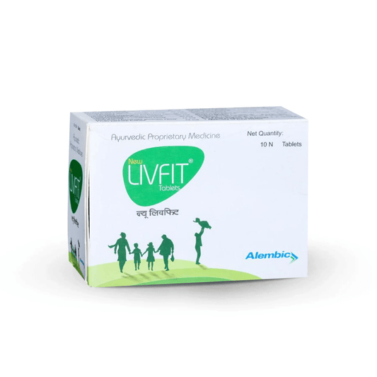 Alembic Ayurveda New Livfit Tablets 