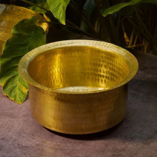 Pure Brass Patila, 1250ml - Grab2buy
