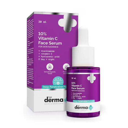 The Derma Co 10% Vitamin C Face Serum For Skin Radiance  Grab2Buy The Derma Co Grab2Buy
