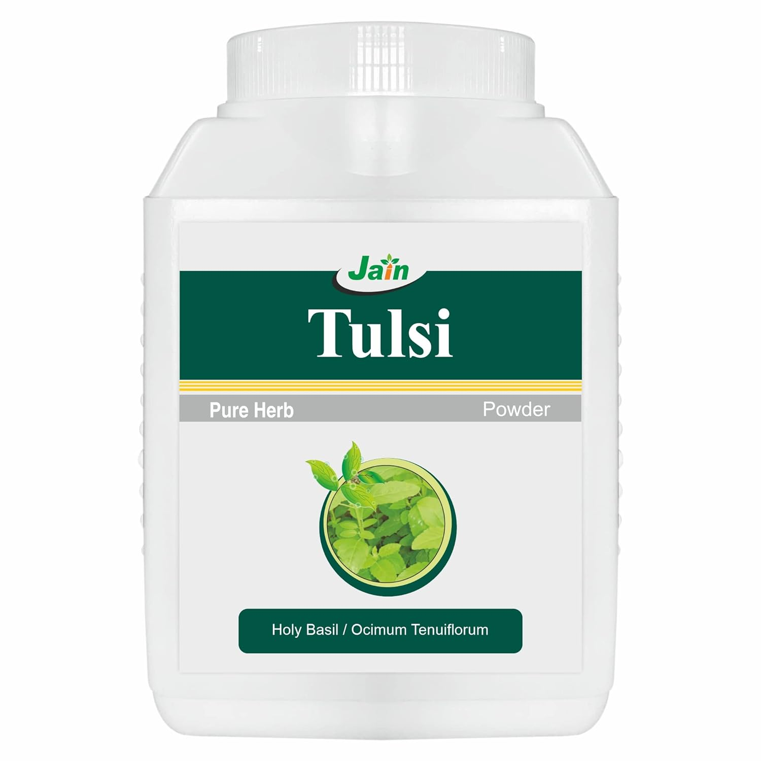 Jain Tulsi Ocimum Sanctum/Holy Basil Pure Powder - 400 g | Grab2Buy
