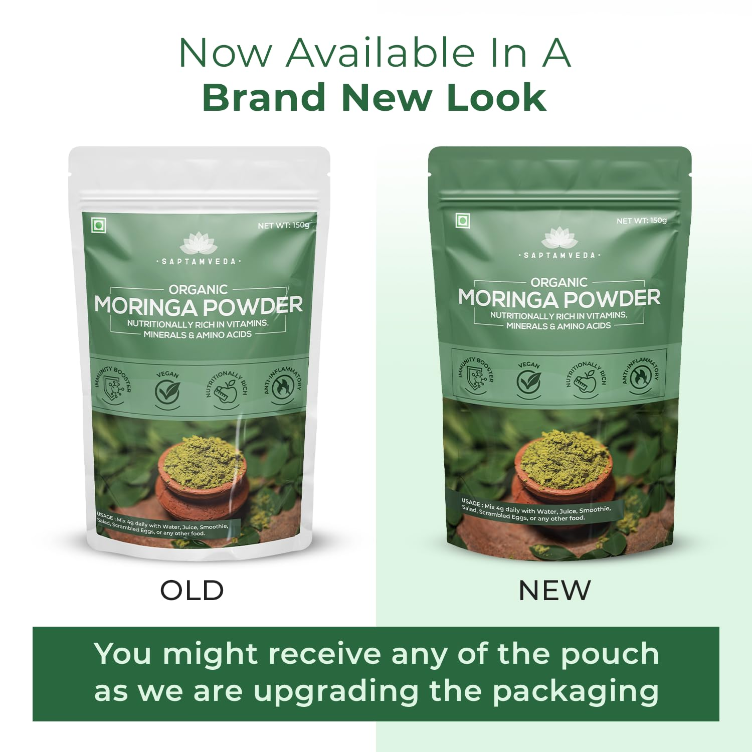 Saptamveda Organic Moringa Powder 