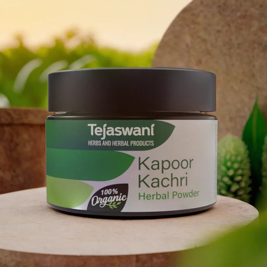 Tejaswani Herbs and Herbal Products Kapoor Kachri Powder 