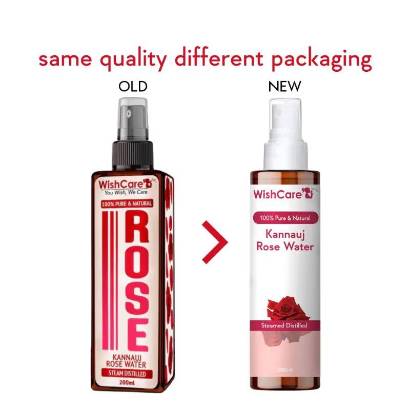 Wishcare 100% Pure & Natural Rose Water  Grab2Buy Wishcare Grab2Buy