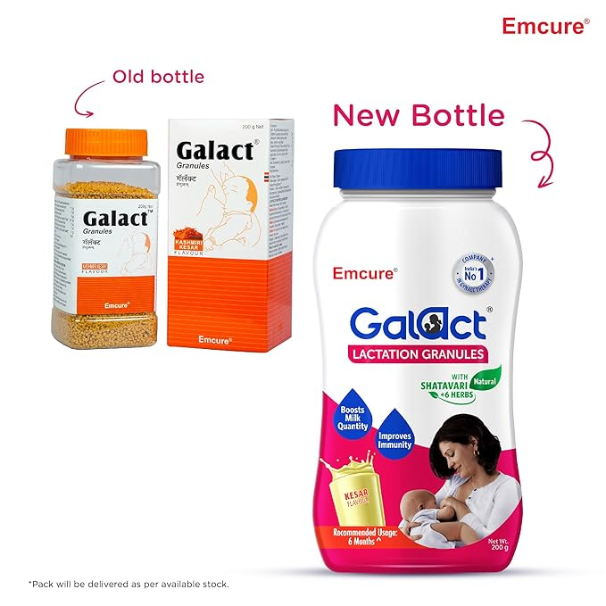 Galact Granules Lactation Granules - Kesar Flavor With Shatavari 