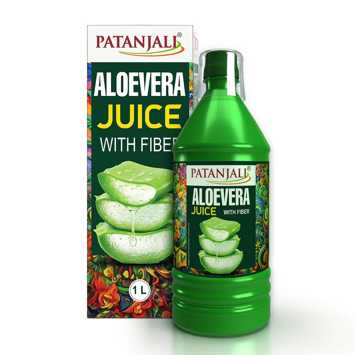 Patanjali Aloevera Juice with Fiber 
