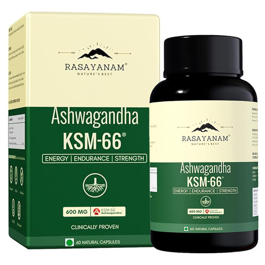Rasayanam Ashwagandha KSM-66 Capsules 