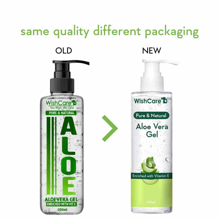 Wishcare Pure & Natural Aloe Vera Gel  Grab2Buy Wishcare Grab2Buy